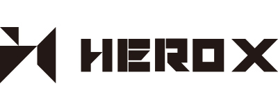 CHIMERA GAMESの協賛ロゴ：HERO-X